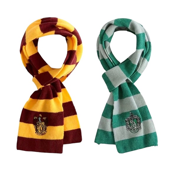 Source Unknown Accessories - Scarf 2x Harry Potter 65” Gryffindor Slytherin Stripe (phlox)